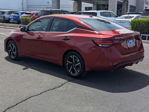 Scarlet Ember Tintcoat 2025 Nissan Sentra SV