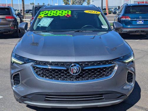 Satin Steel Metallic 2021 Buick Envision FWD Avenir
