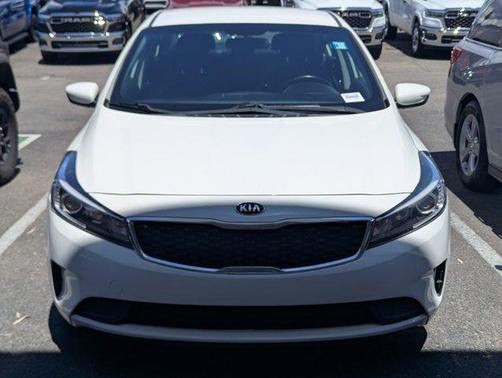 Clear White 2017 Kia Forte S