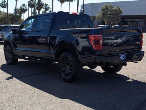 Antimatter Blue Metallic 2023 Ford F-150 Tremor