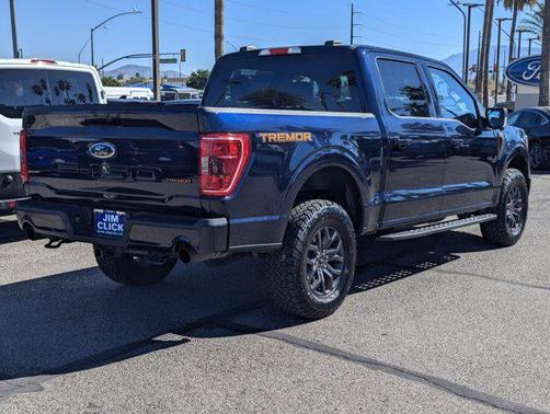 Antimatter Blue Metallic 2023 Ford F-150 Tremor