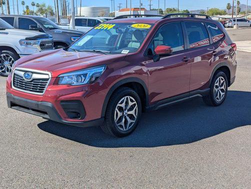 Crimson Red Pearl 2020 Subaru Forester Premium