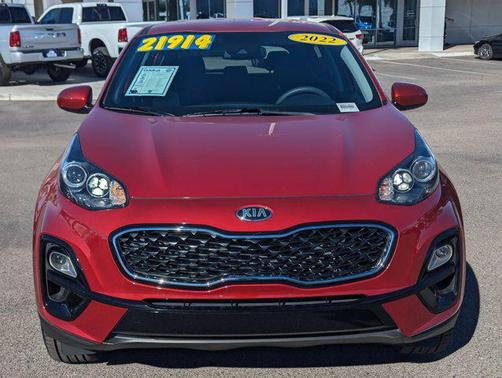 Hyper Red 2022 Kia Sportage LX