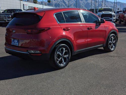 Hyper Red 2022 Kia Sportage LX