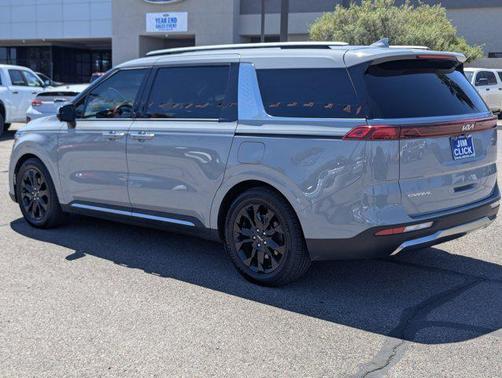 Ceramic Silver 2024 Kia Carnival SX Prestige