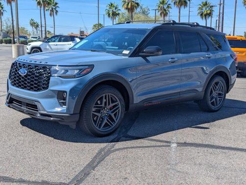 Vapor Blue Metallic 2025 Ford Explorer ST-Line