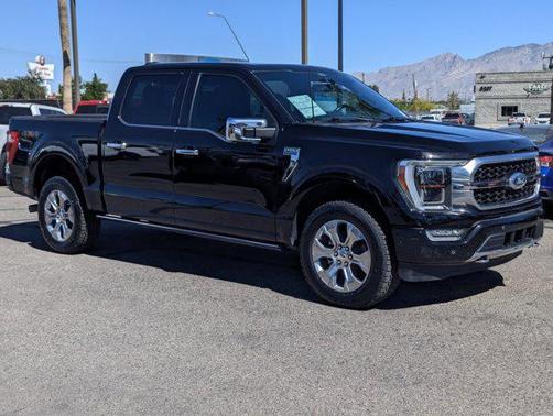 Agate Black Metallic 2022 Ford F-150 Platinum