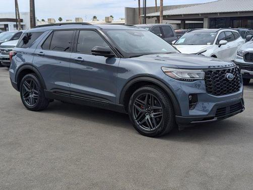 Vapor Blue Metallic 2025 Ford Explorer ST