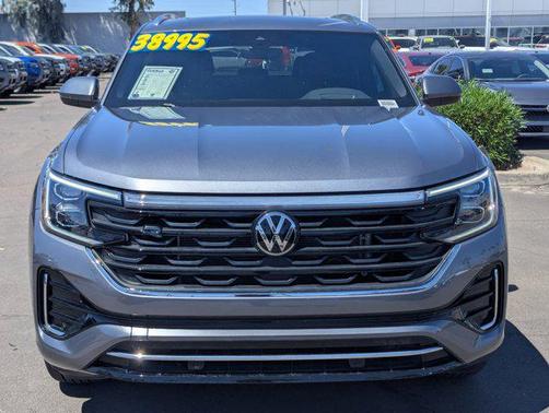 Gray 2024 Volkswagen Atlas Cross Sport 2.0T SEL