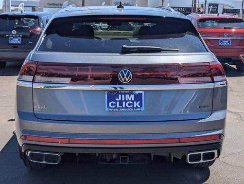 Gray 2024 Volkswagen Atlas Cross Sport 2.0T SEL