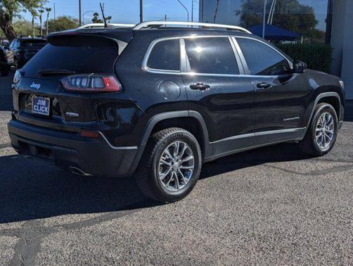 Diamond Black Crystal Pearlcoat 2021 Jeep Cherokee Latitude Lux