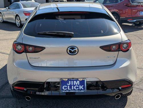 Platinum Quartz Metallic 2023 Mazda Mazda3 FWD w/Preferred Package