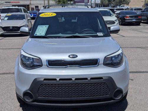 Bright Silver 2015 Kia Soul +
