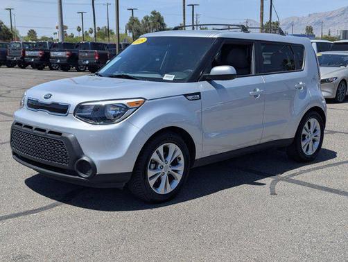 Bright Silver 2015 Kia Soul +