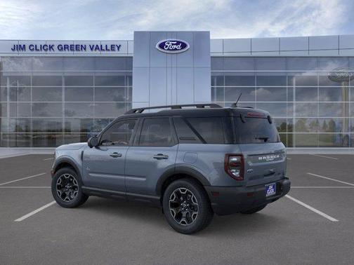 Azure Gray Metallic Tri-Coat 2025 Ford Bronco Sport Outer Banks
