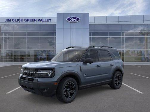 Azure Gray Metallic Tri-Coat 2025 Ford Bronco Sport Outer Banks
