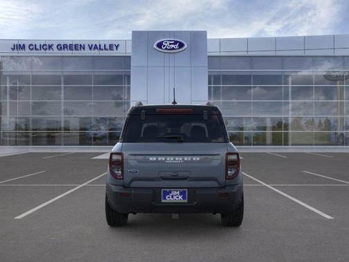 Azure Gray Metallic Tri-Coat 2025 Ford Bronco Sport Outer Banks