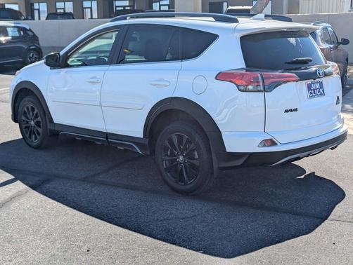 Super White 2018 Toyota RAV4 Adventure