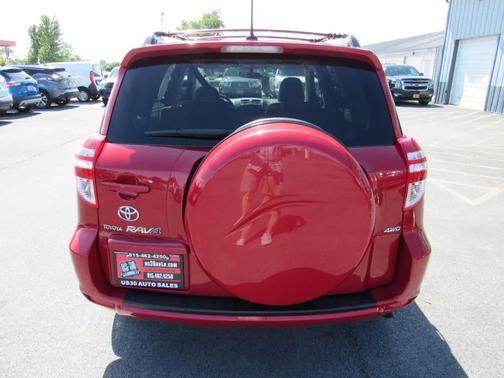Burgundy 2009 Toyota RAV4 Base