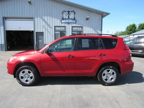 Burgundy 2009 Toyota RAV4 Base