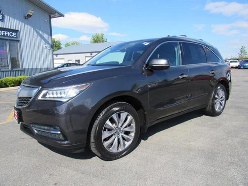Gray 2014 Acura MDX 3.5L