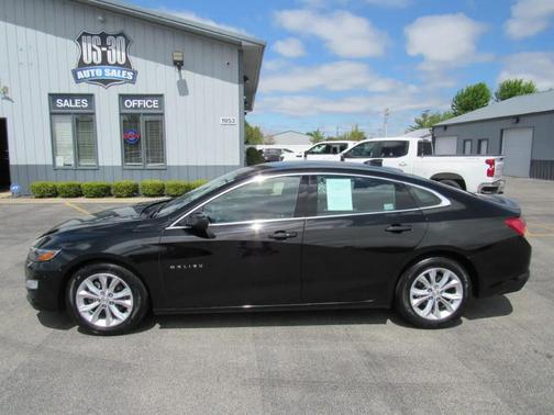 Black 2022 Chevrolet Malibu 4dr Sdn LT