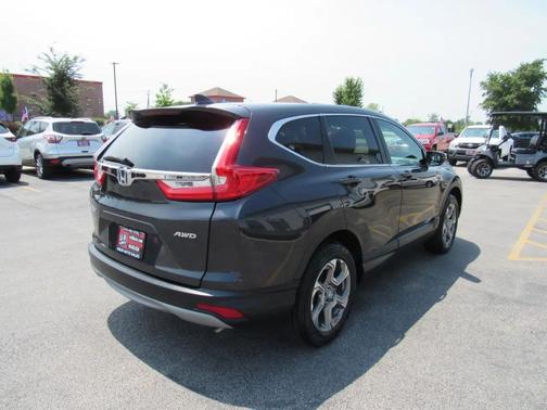 Gray 2017 Honda CR-V EX-L