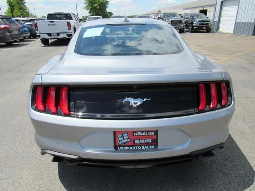 Silver 2021 Ford Mustang EcoBoost
