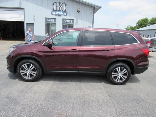 Burgundy 2016 Honda Pilot EX-L