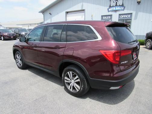 Burgundy 2016 Honda Pilot EX-L