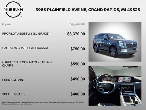 2025 Nissan Armada SL 4WD