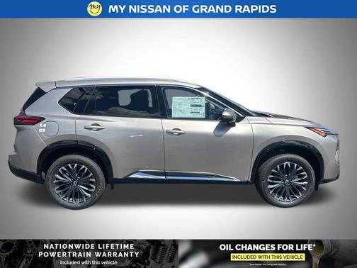 Champagne Silver Metallic 2026 Nissan Rogue Platinum