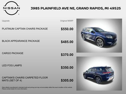 2025 Nissan Pathfinder Platinum 4WD