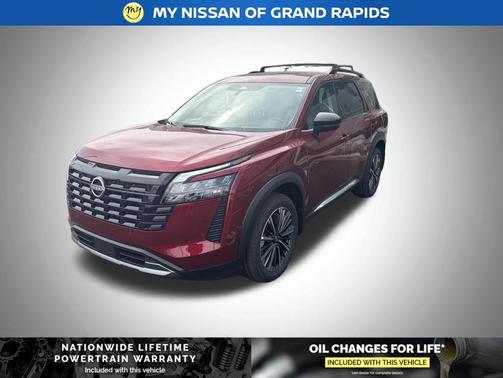 Scarlet Ember Tintcoat 2026 Nissan Pathfinder Platinum