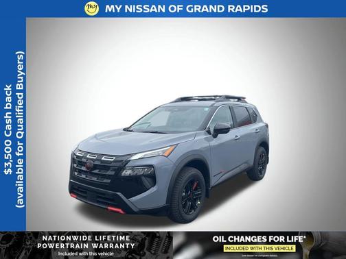 Boulder Gray Pearl 2026 Nissan Rogue Rock Creek