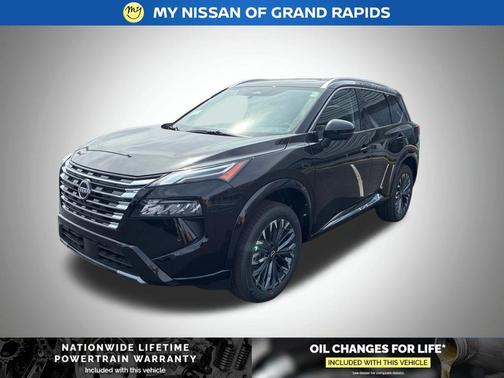 Super Black 2026 Nissan Rogue Platinum