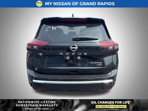 Super Black 2026 Nissan Rogue Platinum
