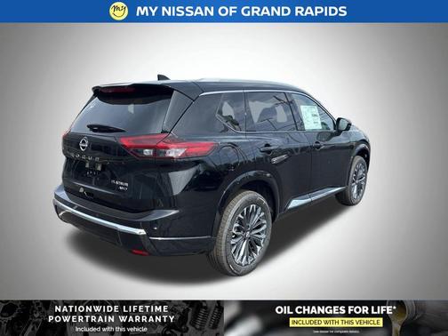 Super Black 2026 Nissan Rogue Platinum