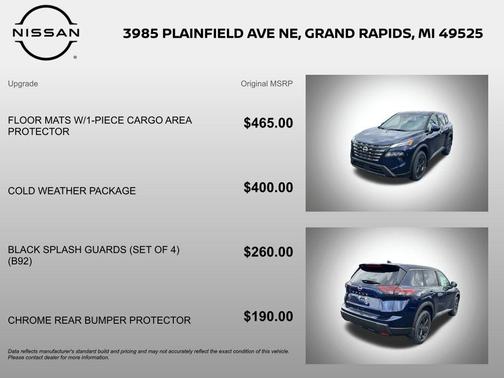 Deep Ocean Blue Pearl 2026 Nissan Rogue SV