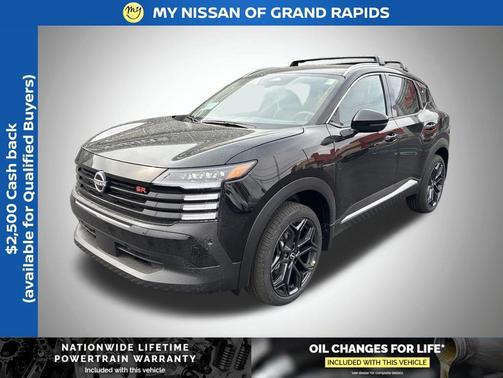 Super Black 2026 Nissan Kicks SR