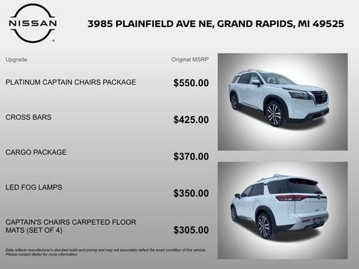 2025 Nissan Pathfinder Platinum 4WD