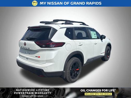 Everest White Pearl Tricoat 2026 Nissan Rogue Rock Creek