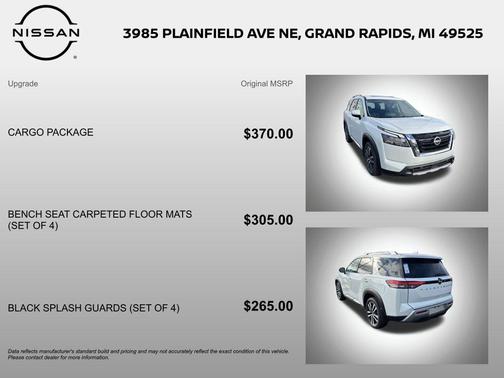 2025 Nissan Pathfinder Platinum 4WD