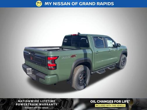 Tactical Green Metallic 2026 Nissan Frontier PRO-4X
