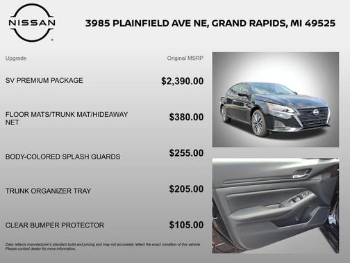 2025 Nissan Altima 2.5 SV