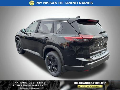 Super Black 2026 Nissan Rogue SV
