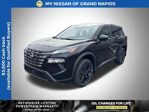 Super Black 2026 Nissan Rogue SV