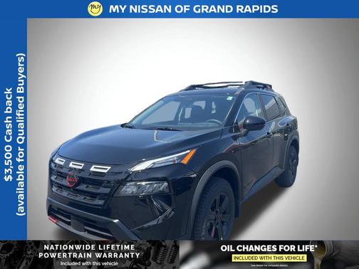 Super Black 2026 Nissan Rogue Rock Creek