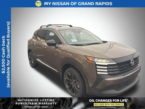 Canyon Bronze Metallic 2026 Nissan Kicks SR