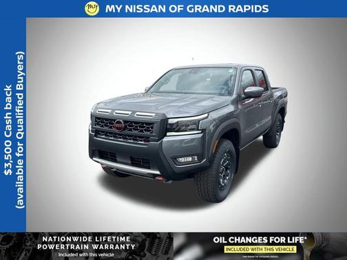 Gun Metallic 2026 Nissan Frontier PRO-4X